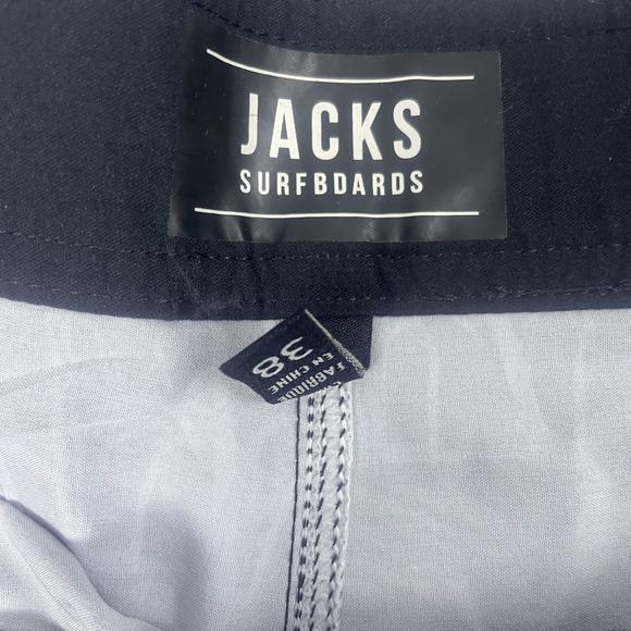 JACKS Surfboards Men's Palm Tree Print Swim Trunks Shorts Board Shorts Size 38 - Picture 10 of 16